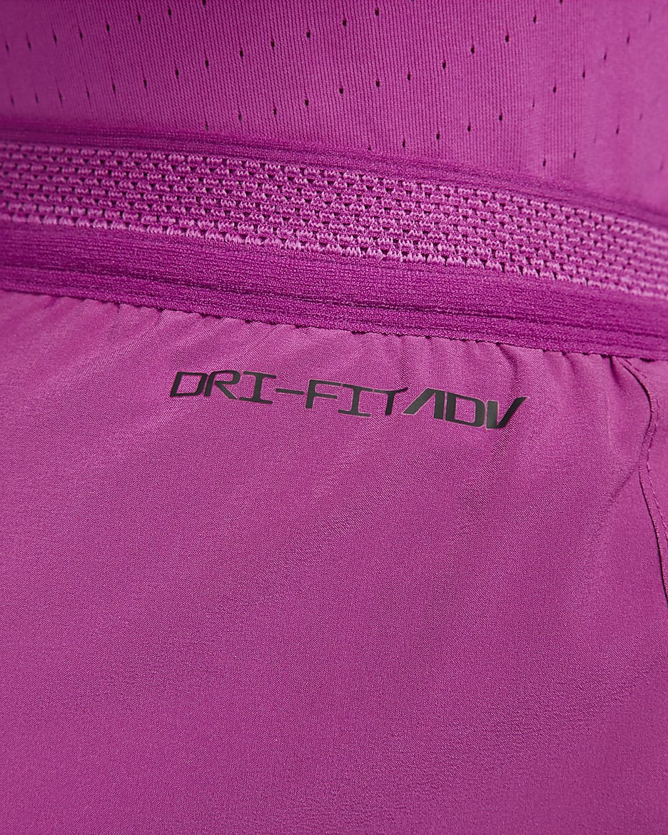 Nike AeroSwift Dri-FIT ADV fôret løpeshorts til herre (5 cm) - Hot Fuchsia/Svart