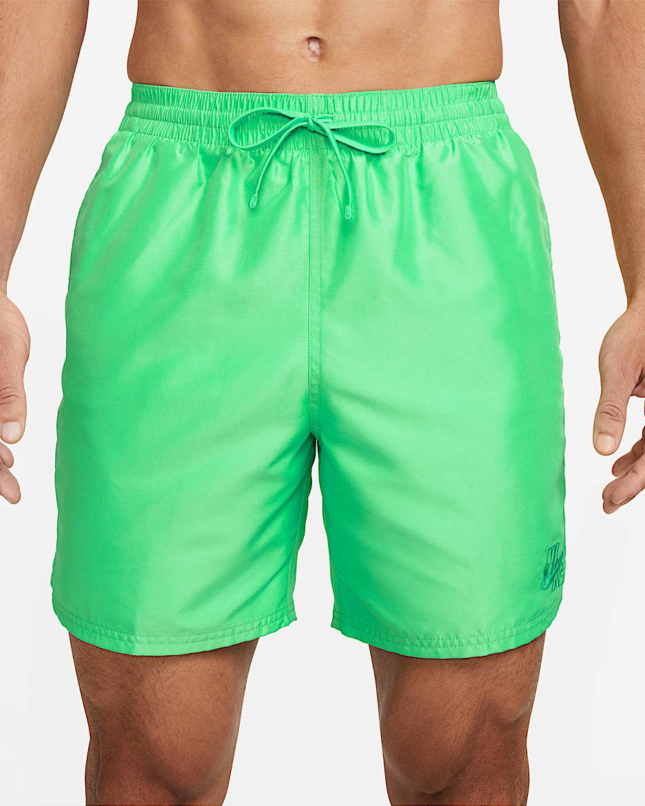 Nike Essential Men's 7" Volley Swim Shorts - Electric Algae