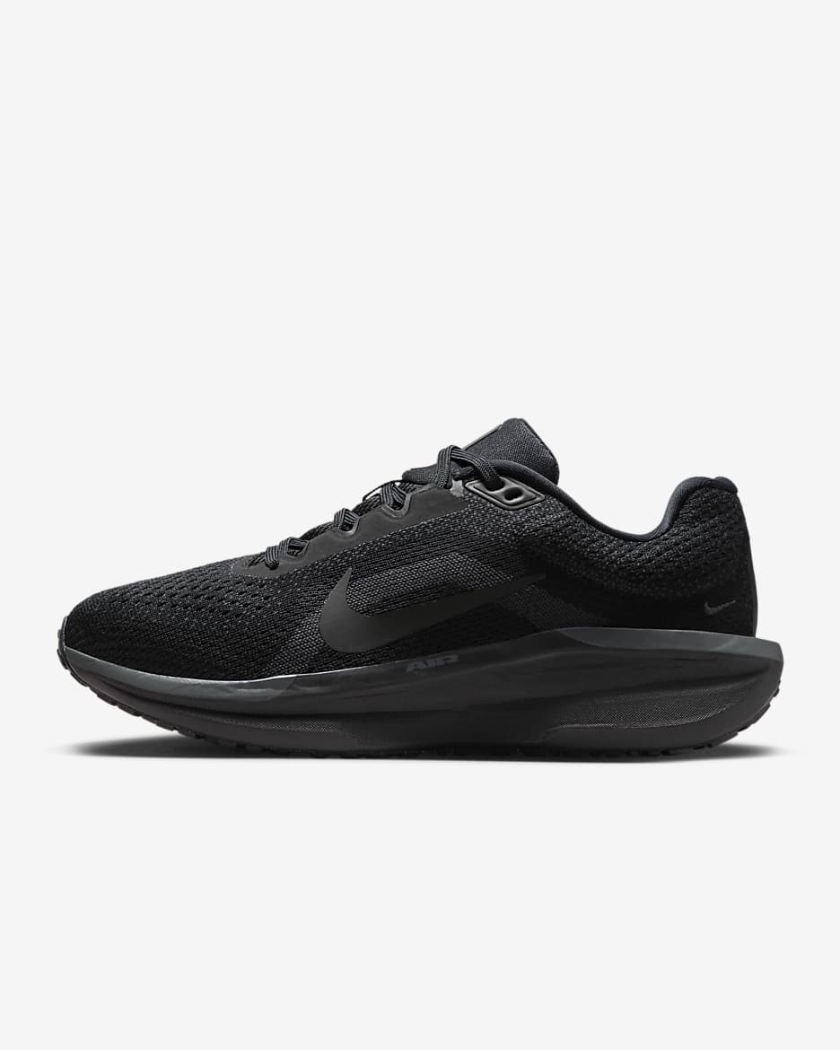 Nike Winflo 11 løpesko for vei til dame - Svart/Anthracite