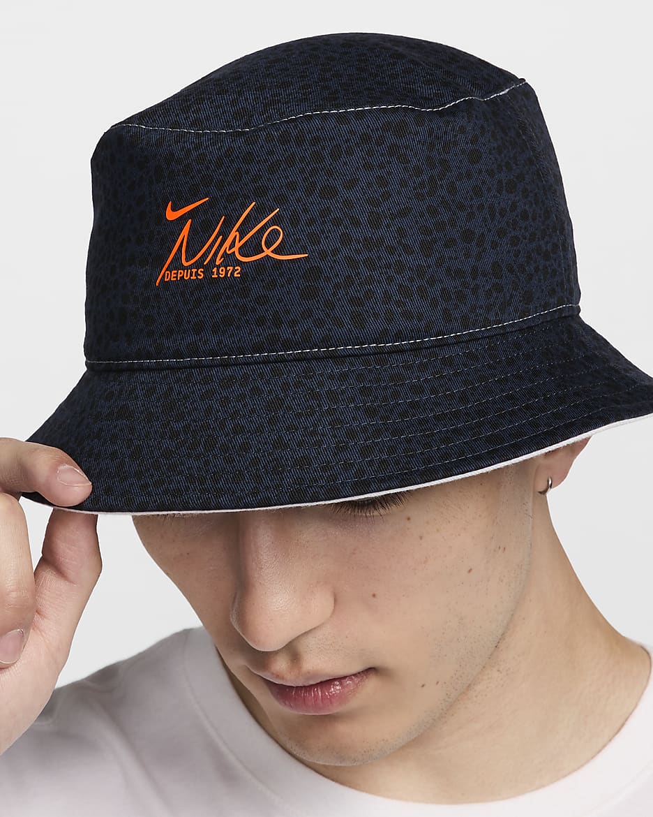 Cappello a secchiello Nike Apex Electric - Dark Obsidian/Football Grey