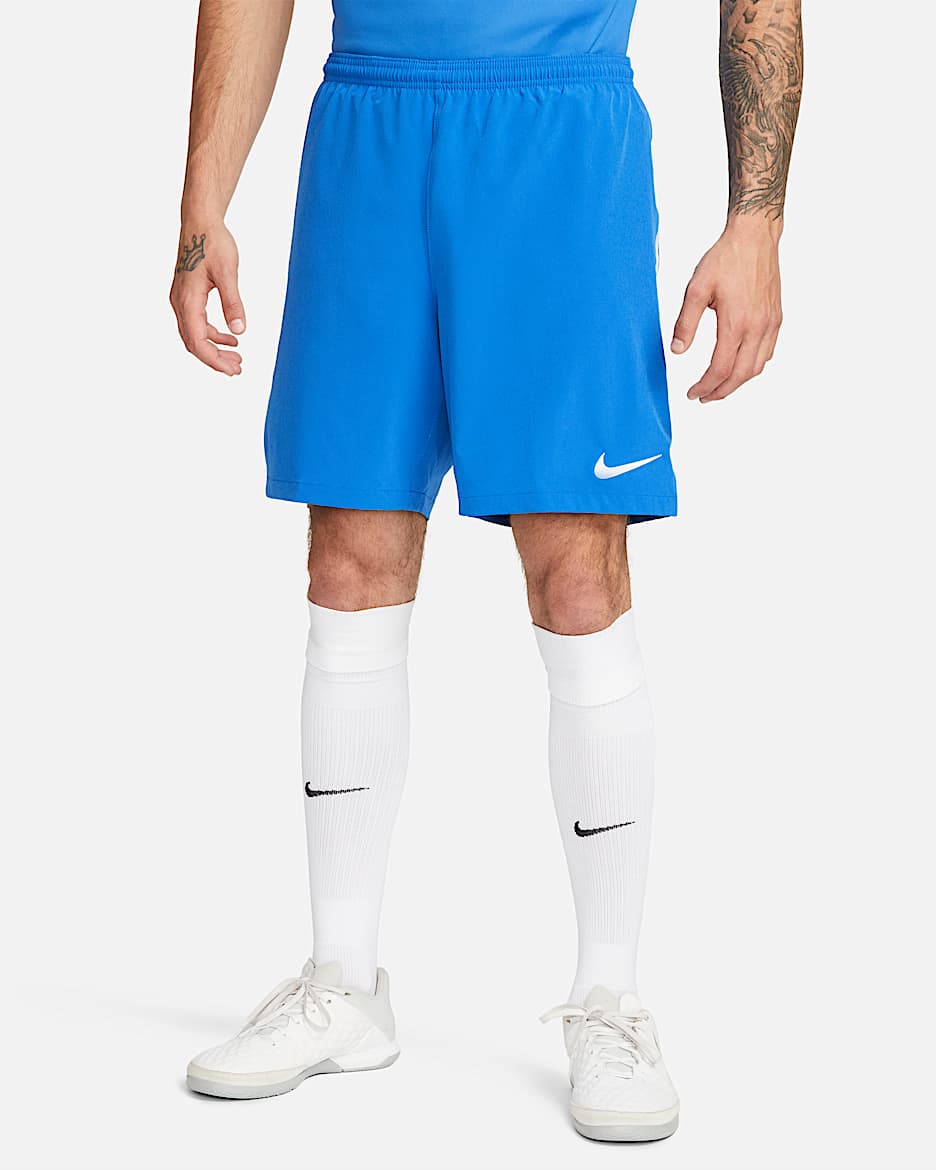 Nike Dri-FIT Venom 3 Men's Woven Soccer Shorts - Royal Blue/White/White