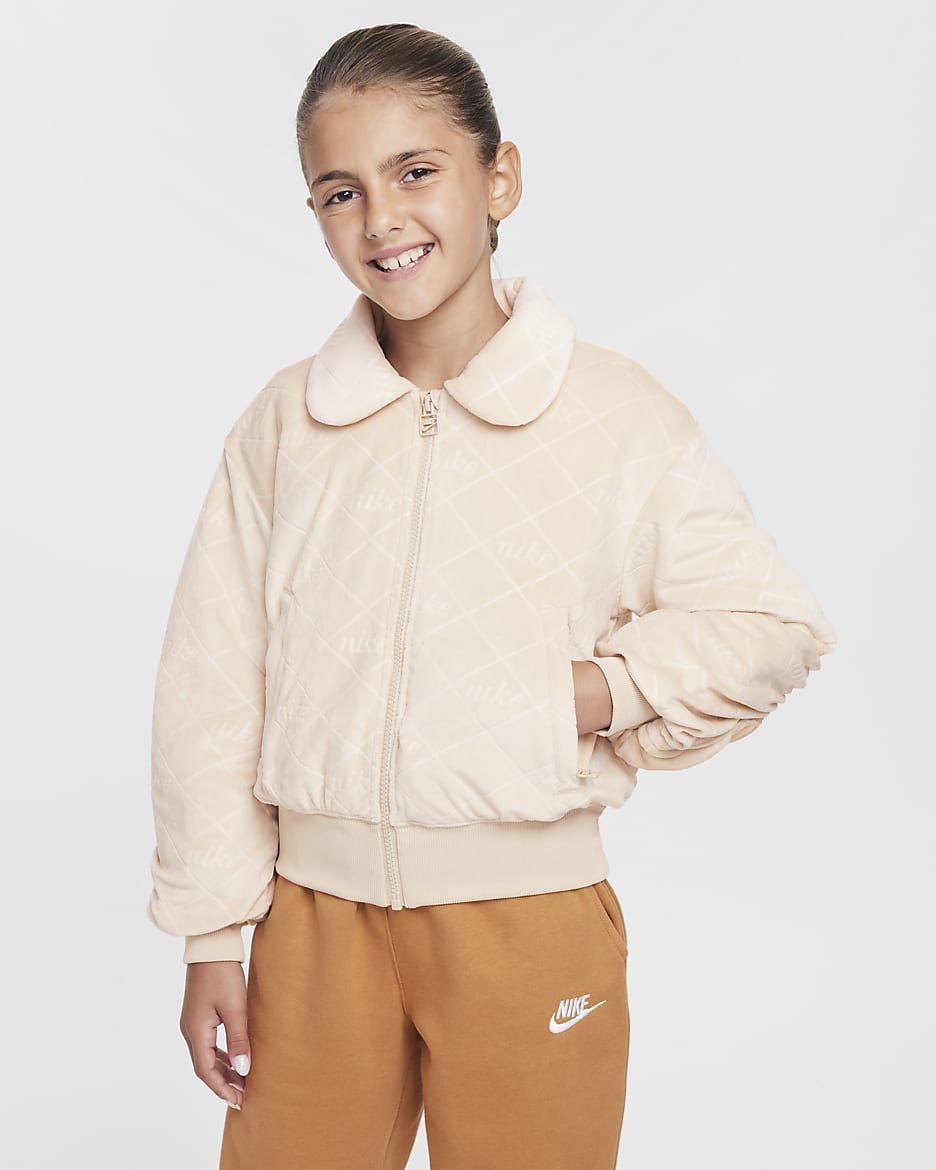 Veste Nike Sportswear pour ado (fille) - Sanddrift