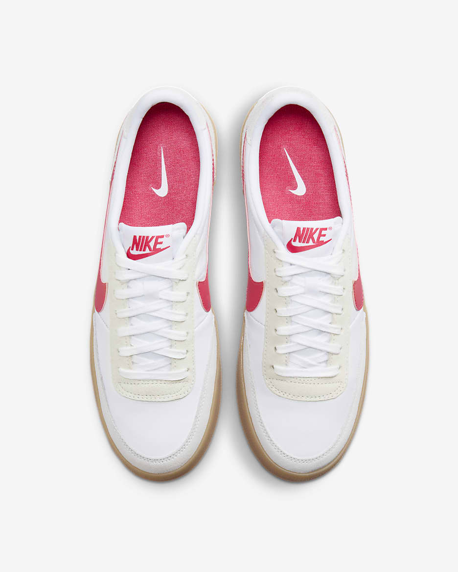 Tenis para mujer Nike Killshot 2 - Blanco/Amarillo goma/Amarillo goma/Rosa margarita