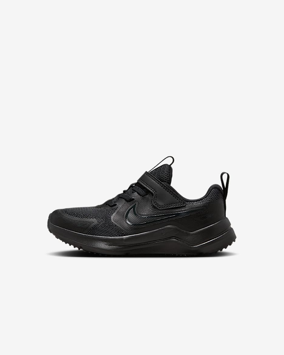 Nike Cosmic Runner Younger Kids' Shoes - Black/Black/Anthracite