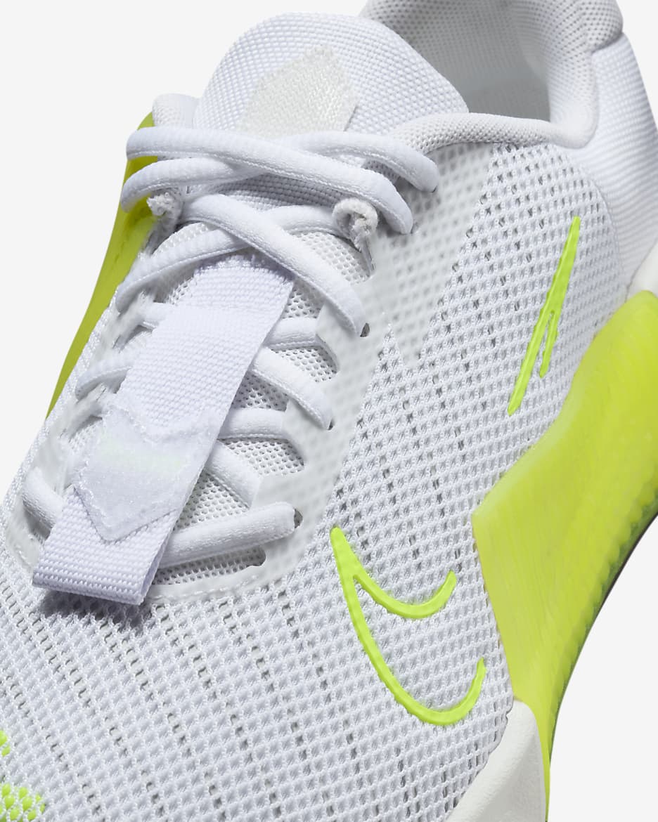 Tenis de entrenamiento para mujer Nike Metcon 9 - Blanco/Cíber/Blanco cumbre/Volt