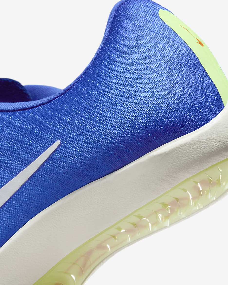 Nike Air Zoom Maxfly Track & Field Sprinting Spikes - Racer Blue/Lime Blast/Safety Orange/White