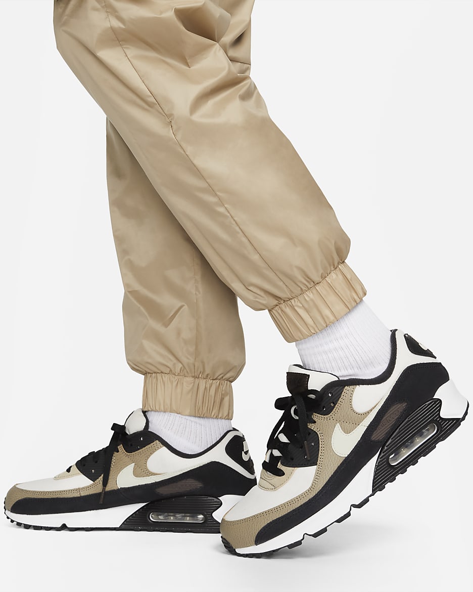 Nike Tech gefütterte Webhose für Herren - Khaki/Schwarz