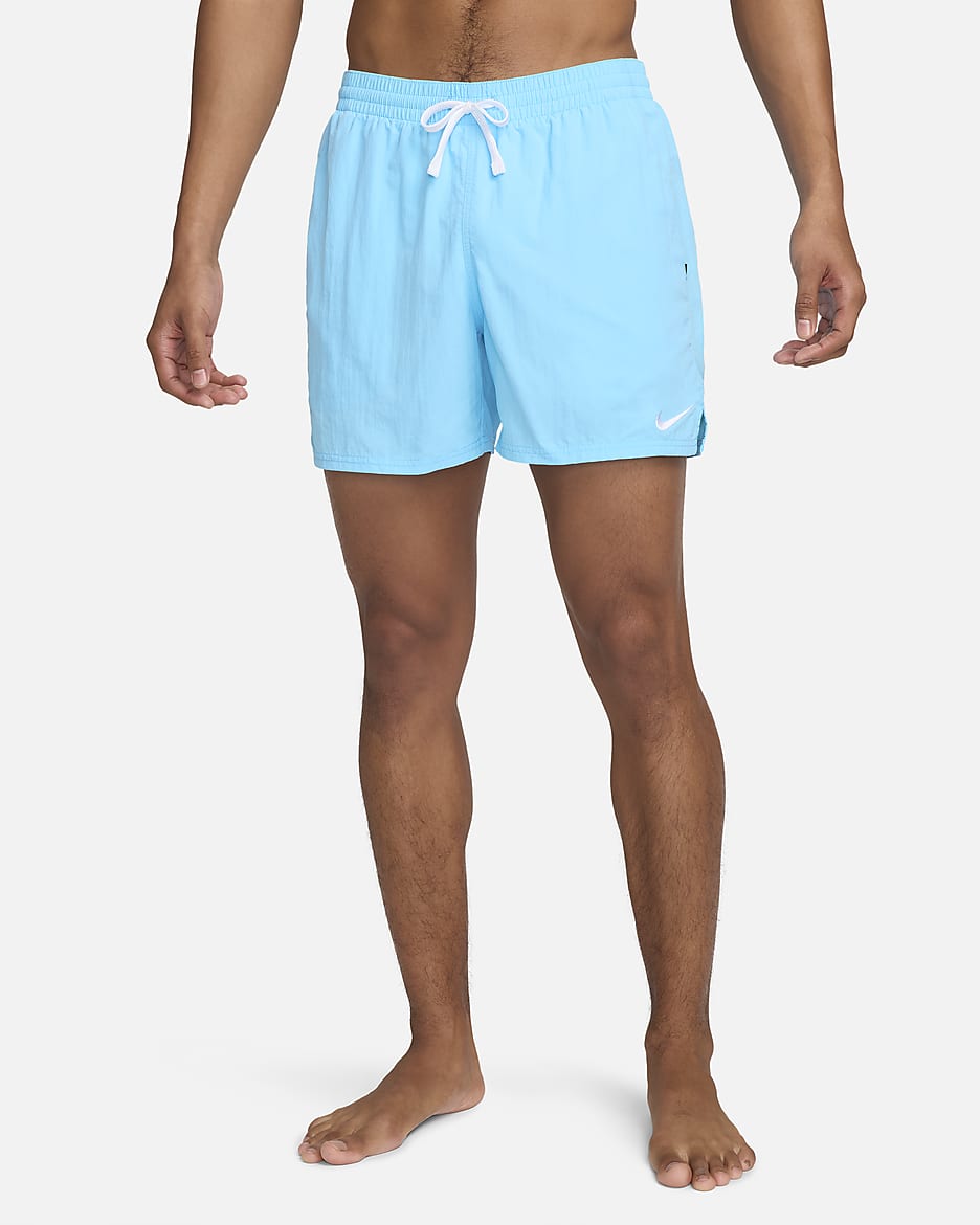 Shorts de voleibol de 13 cm para hombre Natación Nike Solid Icon - Azul acuario