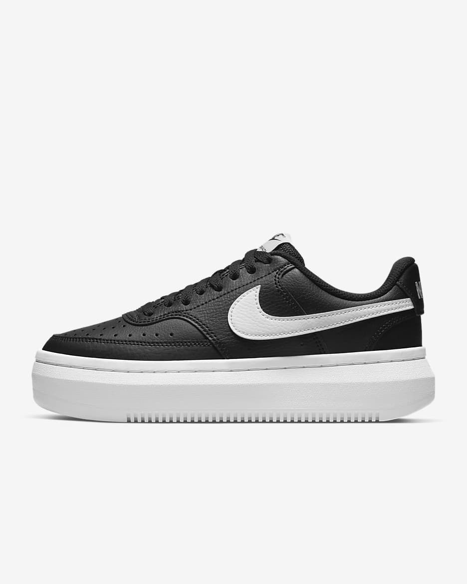 Nike Court Vision Alta Women's Shoes - Black/White