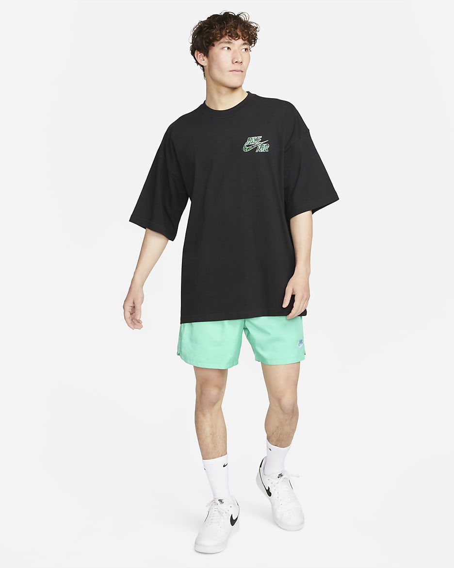 Nike Sportswear 男款 T 恤 - 黑色