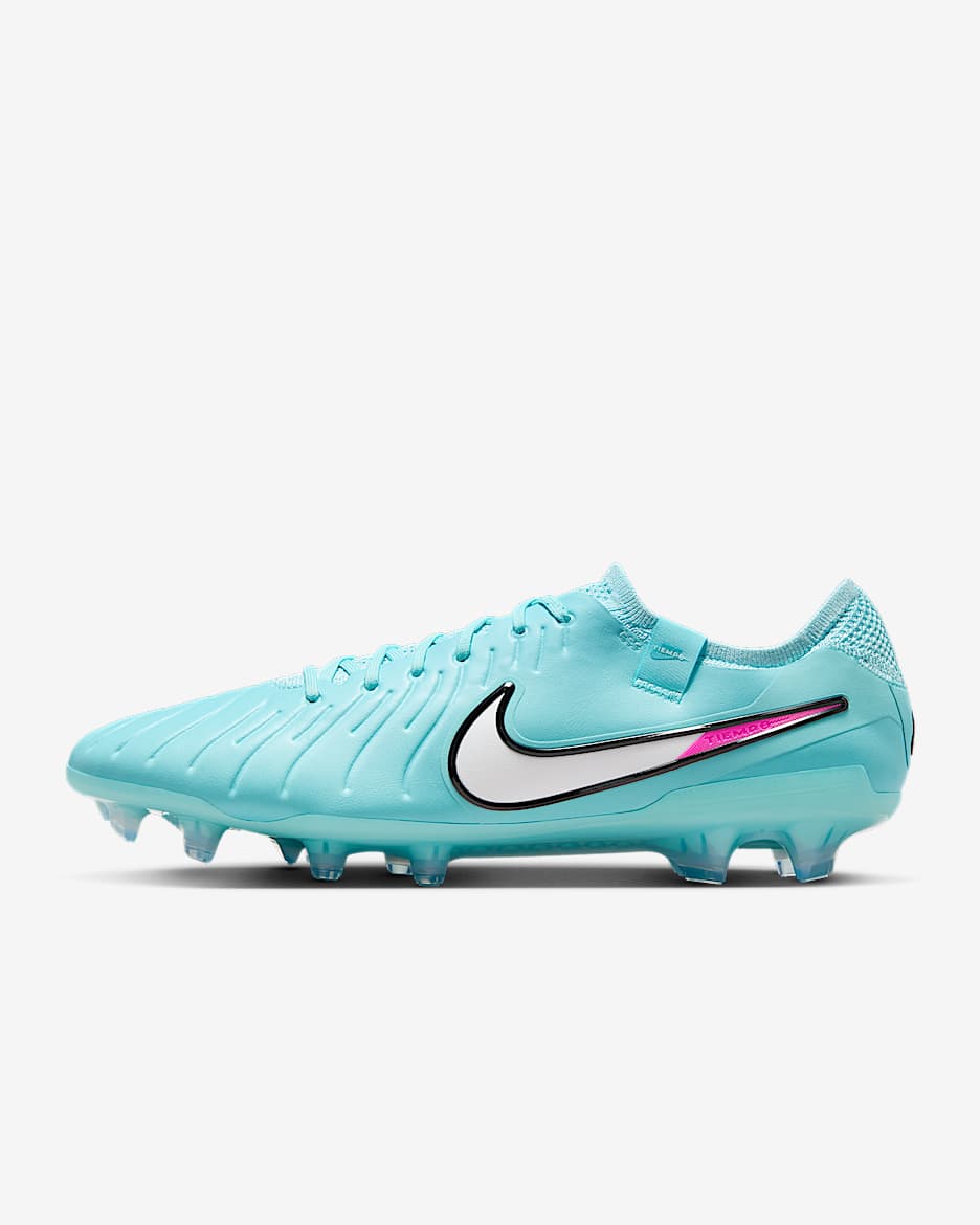 Nike Tiempo Legend 10 Elite Firm-Ground Low-Top Soccer Cleats - Copa/White