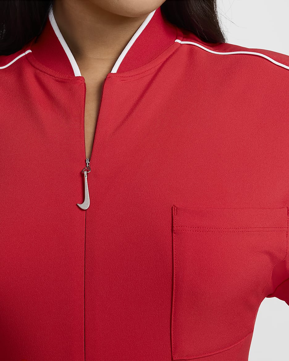 Vestido para mujer Nike x Jacquemus - Rojo universitario/Blanco