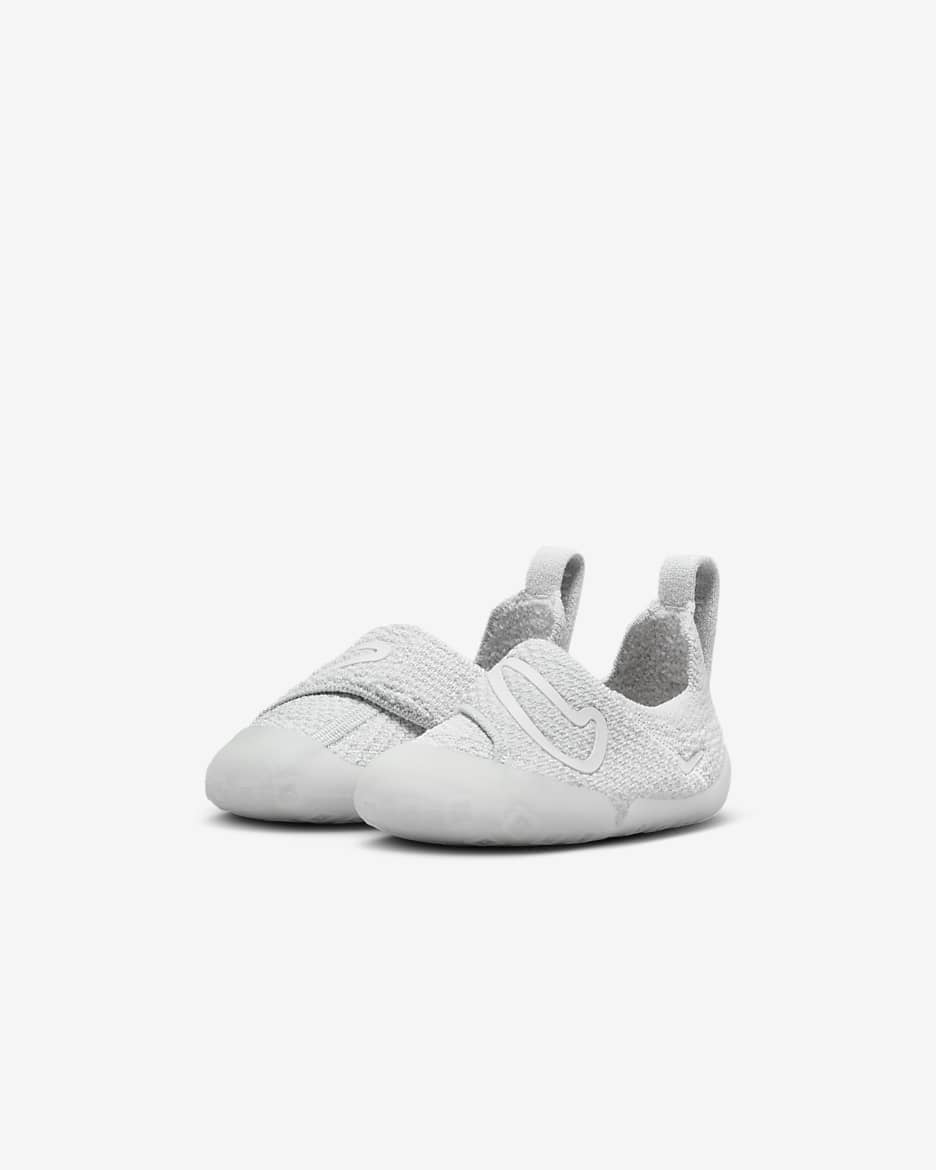 Nike Swoosh 1 Baby/Toddler Shoes - Light Silver/Phantom/Vast Grey/Sail