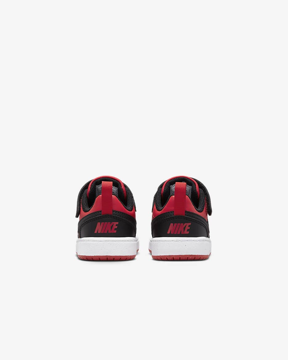 Nike Court Borough Low Recraft Baby/Toddler Shoes - University Red/White/Black