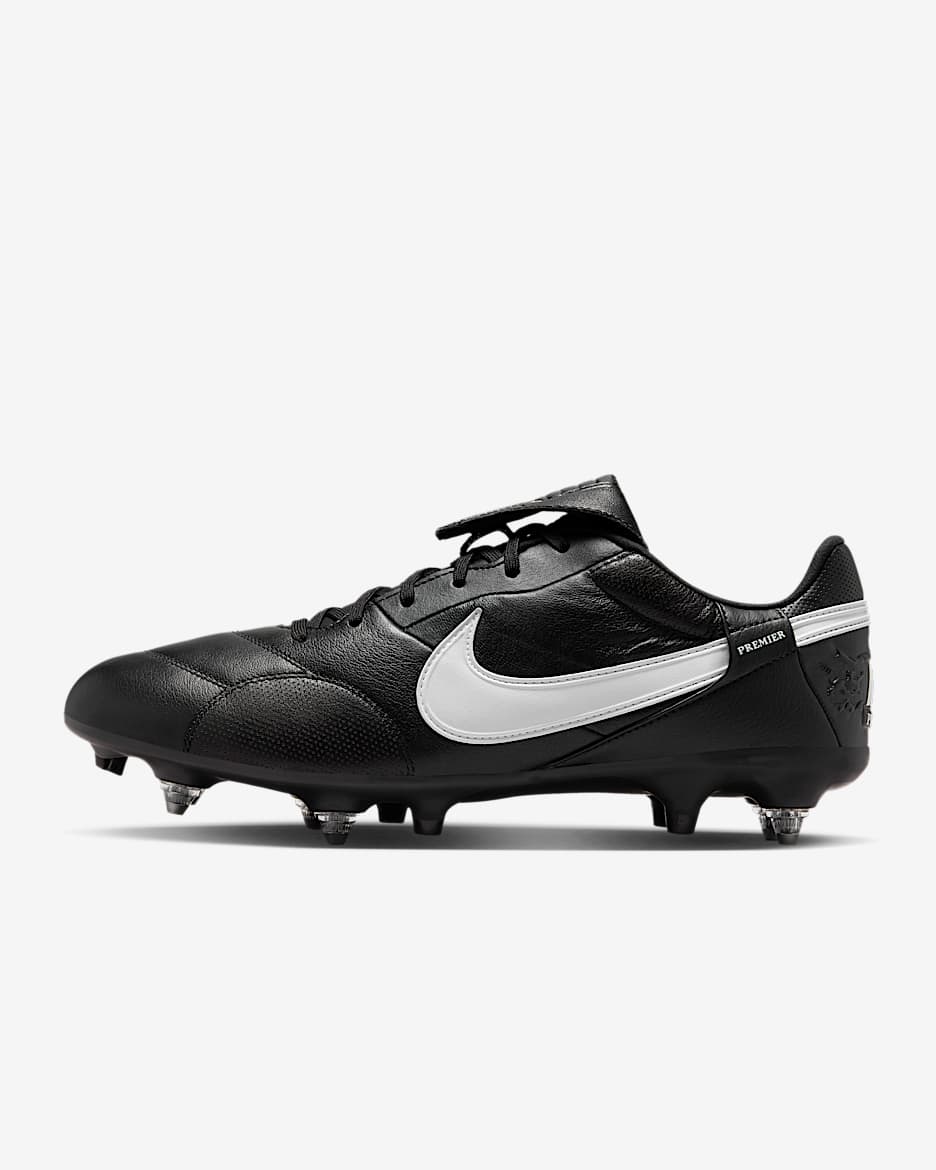 Nike Premier 3 Botas de fútbol de perfil bajo SG-Pro - Negro/Blanco