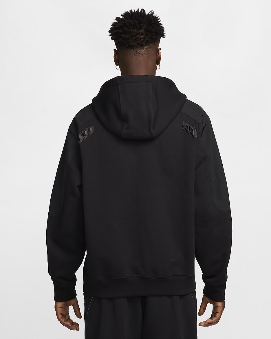 Sweat à capuche en tissu Fleece NOCTA x L'ART pour homme - Noir