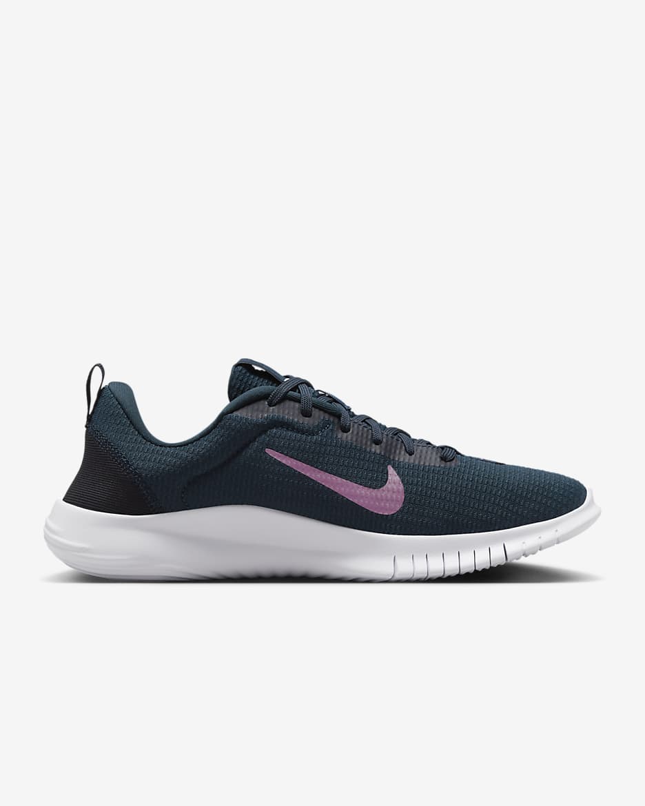 Nike Flex Experience Run 12 Women's Road Running Shoes - Armoury Navy/Black/Football Grey/Plum Dust