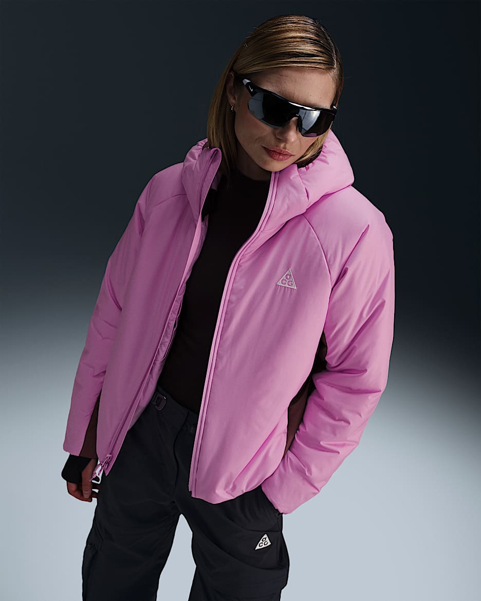 Nike ACG 'Rope de Dope' Women's Therma-FIT ADV Jacket - Beyond Pink/Burgundy Crush/Beyond Pink/Summit White