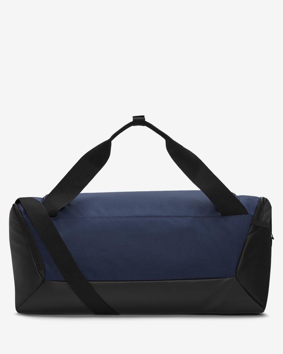 Nike Brasilia Training Duffel Bag (Small, 41L) - Midnight Navy/Black/White