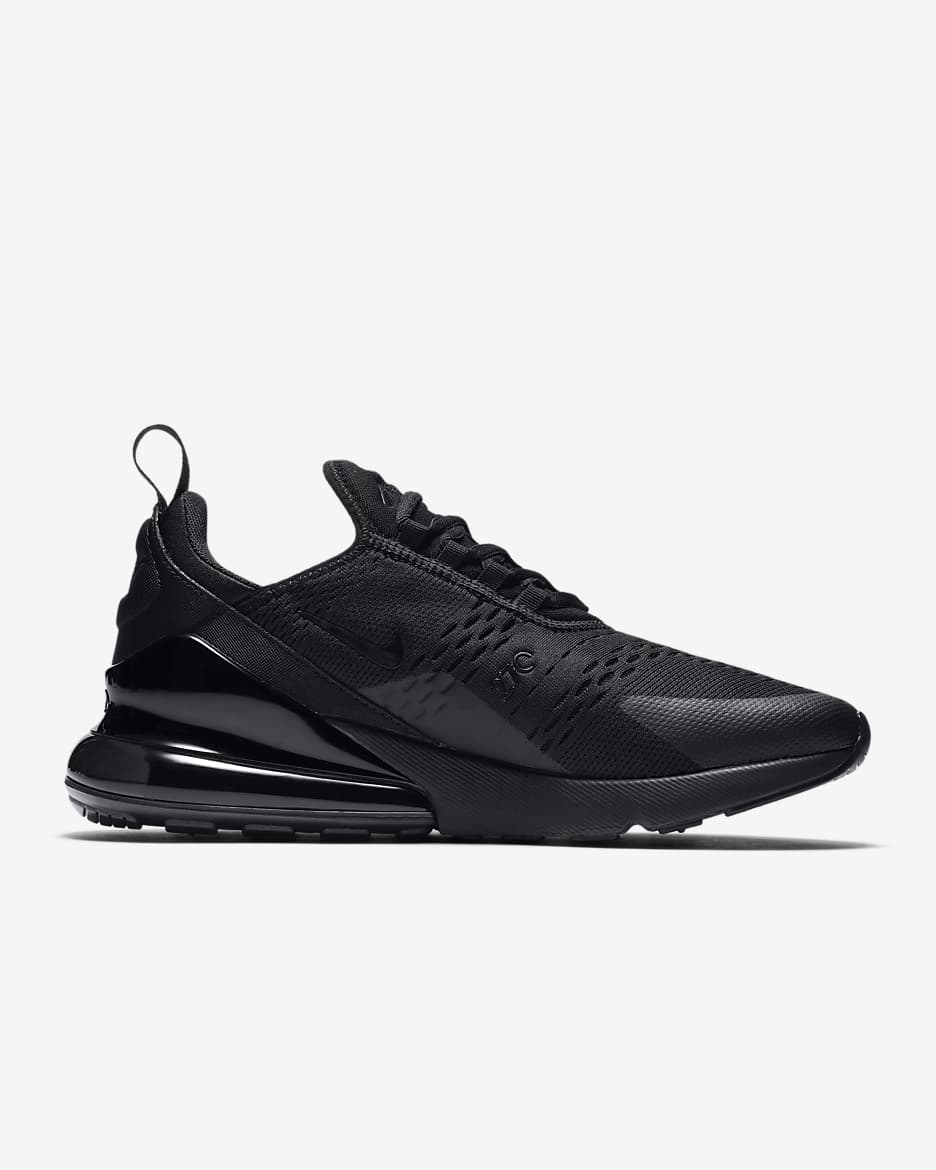 Ανδρικά παπούτσια Nike Air Max 270 - Μαύρο/Μαύρο/Μαύρο