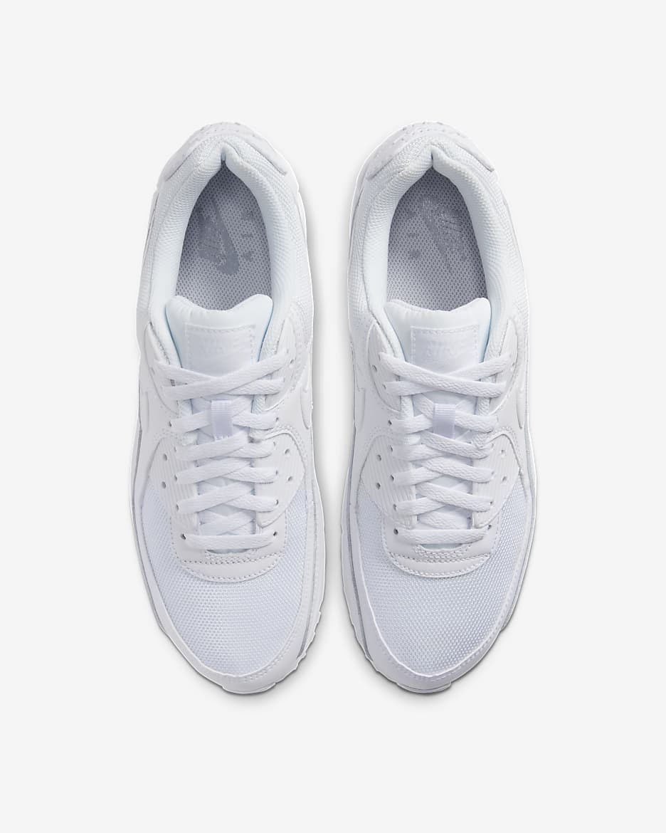 Nike Air Force 90 Sabatilles - Home - Blanc/Blanc/Wolf Grey/Blanc