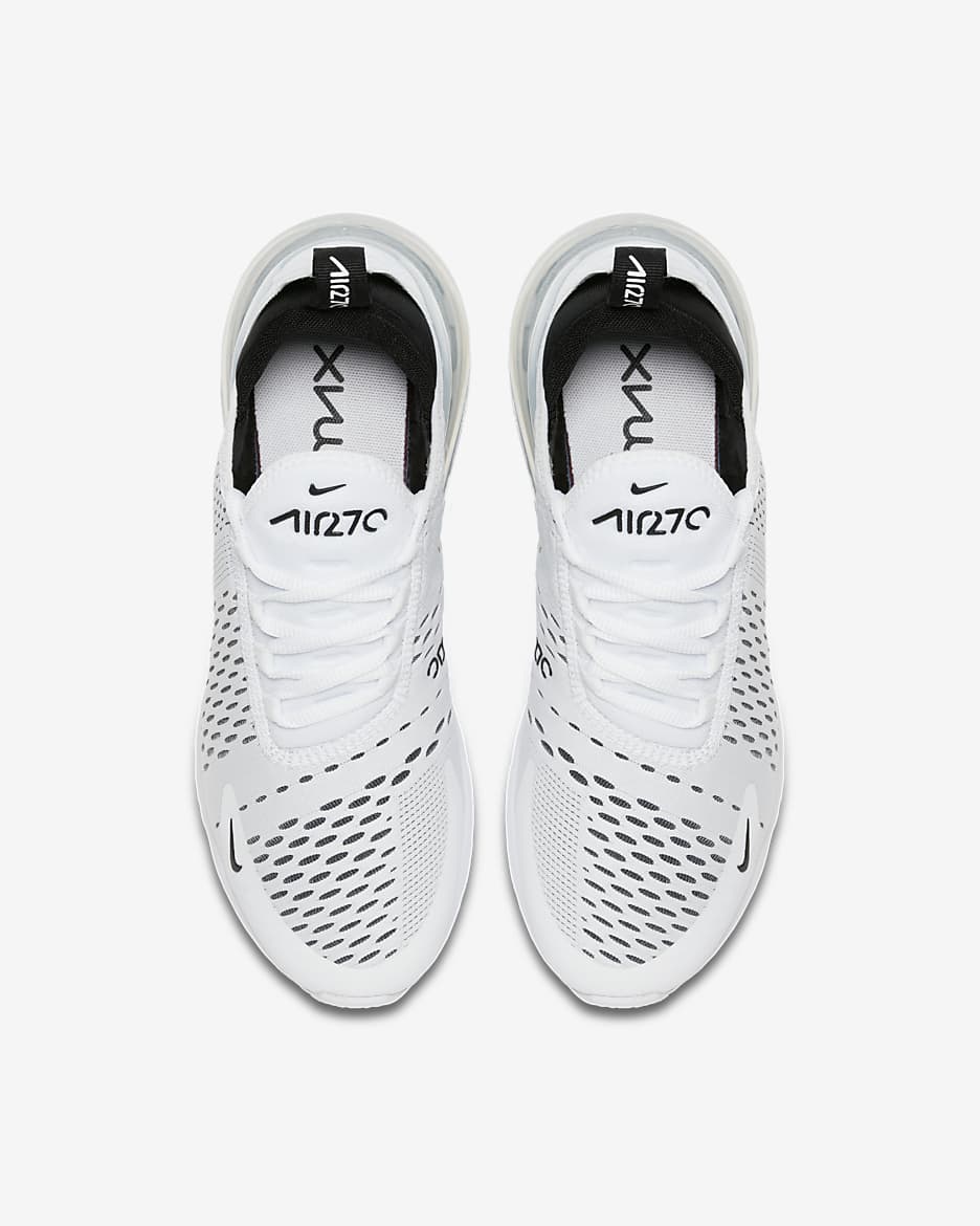 Nike Air Max 270 Women's Shoes - White/White/Black