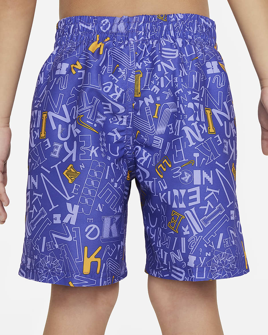 Nike Swim Blender Little Kids' (Boys') 5" Volley Shorts - Persian Violet