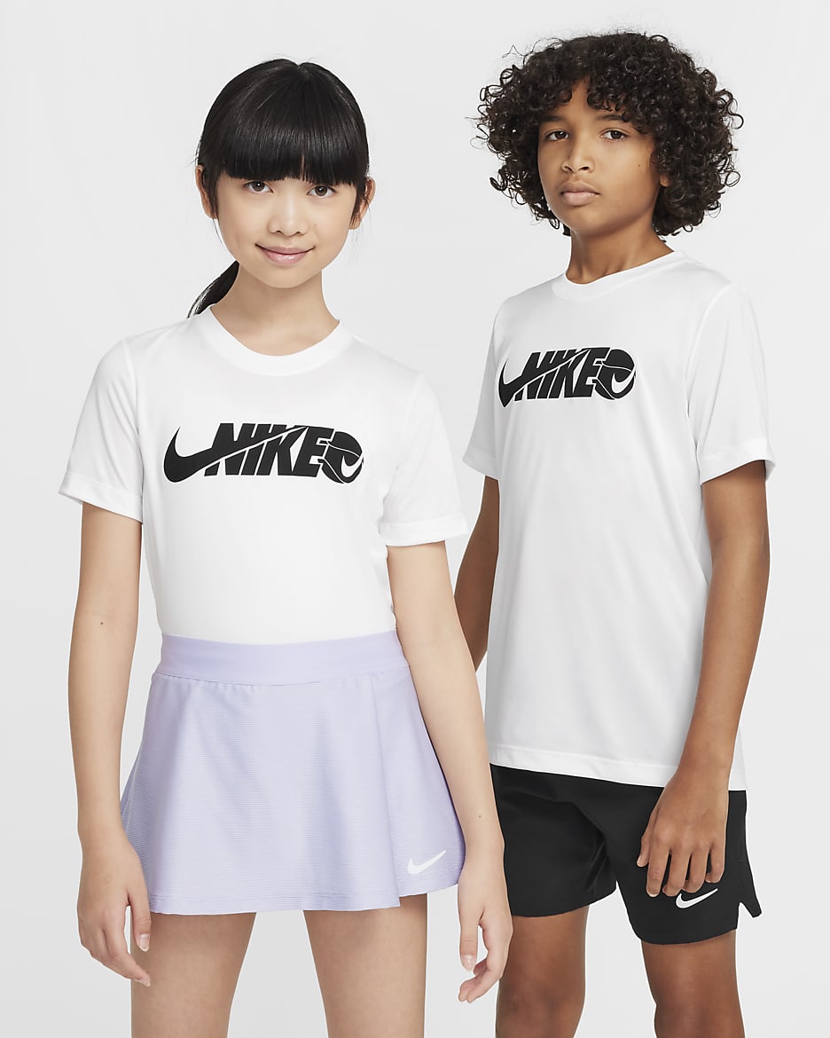 Nike Legend Big Kids' Dri-FIT T-Shirt - White
