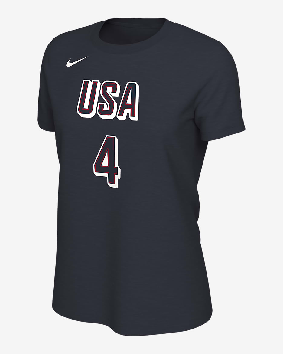nike stephen curry usa basketball t shirt