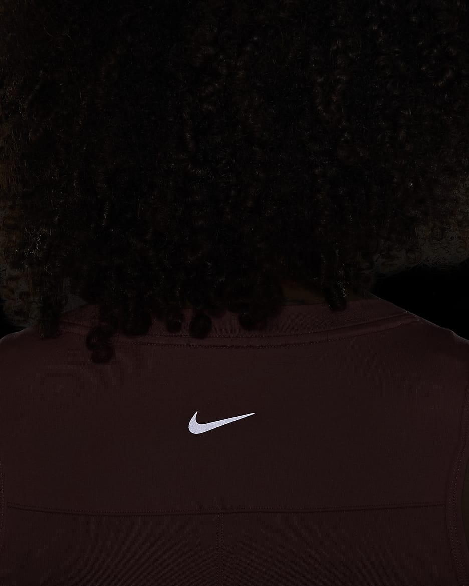 Débardeur coupe slim Dri-FIT Nike (M) One pour femme (maternité) - Canyon Pink