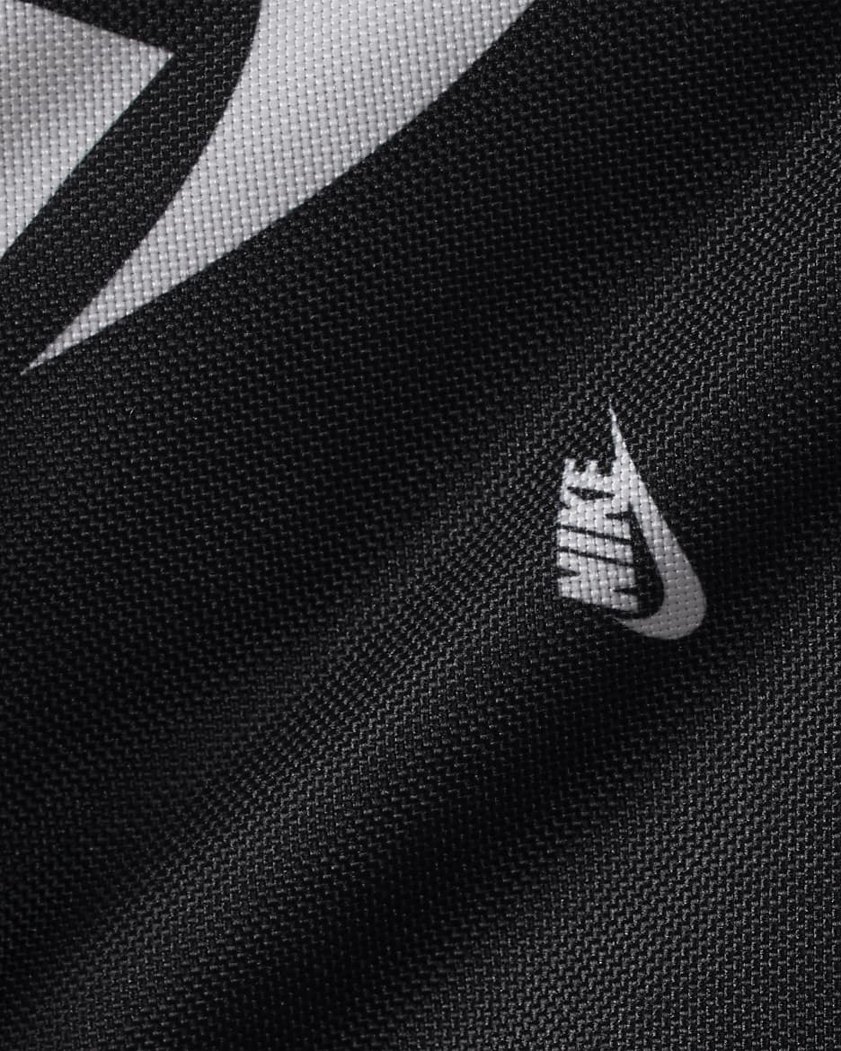 Nike Heritage Backpack (25L) - Black/Black/University Red