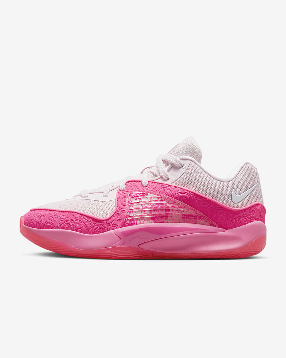 KD16 NRG EP Basketball Shoes - Pink Foam/Fierce Pink/Hyper Pink/White