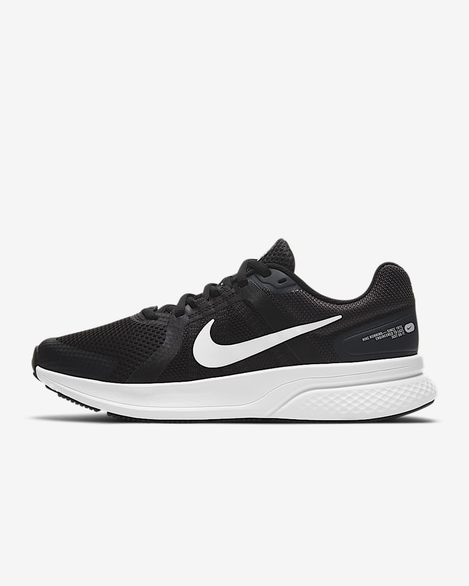 Nike Run Swift 2 Women's Road Running Shoes - Black/Dark Smoke Grey/White