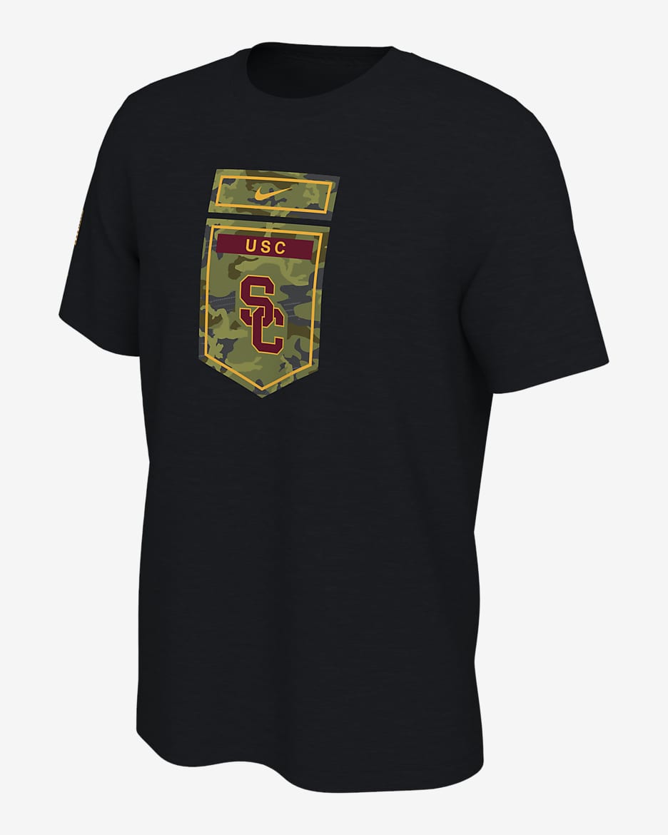 Nike College (USC) Men's T-Shirt - Black