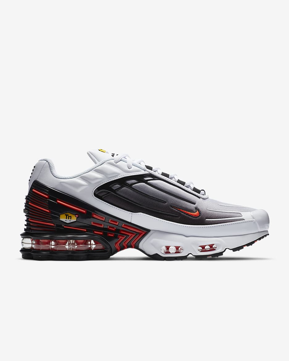 Ανδρικά παπούτσια Nike Air Max Plus 3 - Λευκό/Μαύρο/Gunsmoke/Team Orange