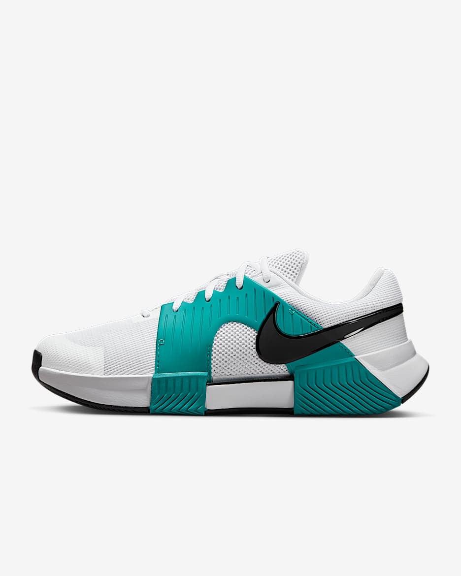 Nike Zoom GP Challenge 1 Sabatilles de tennis per a pista ràpida - Home - Blanc/Radiant Emerald/Negre
