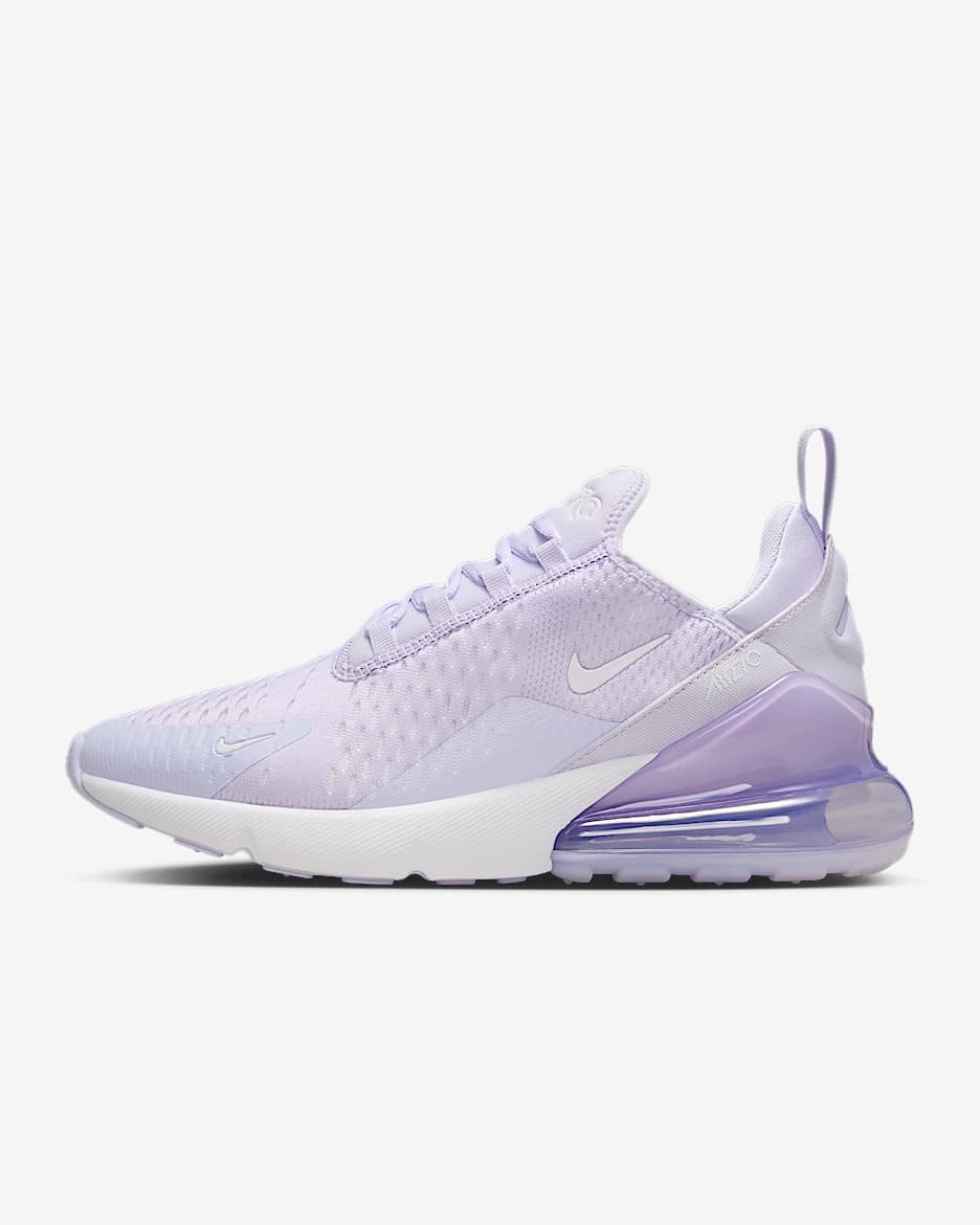 Tenis para mujer Nike Air Max 270 - Tinte amatista/Tinte amatista/Blanco