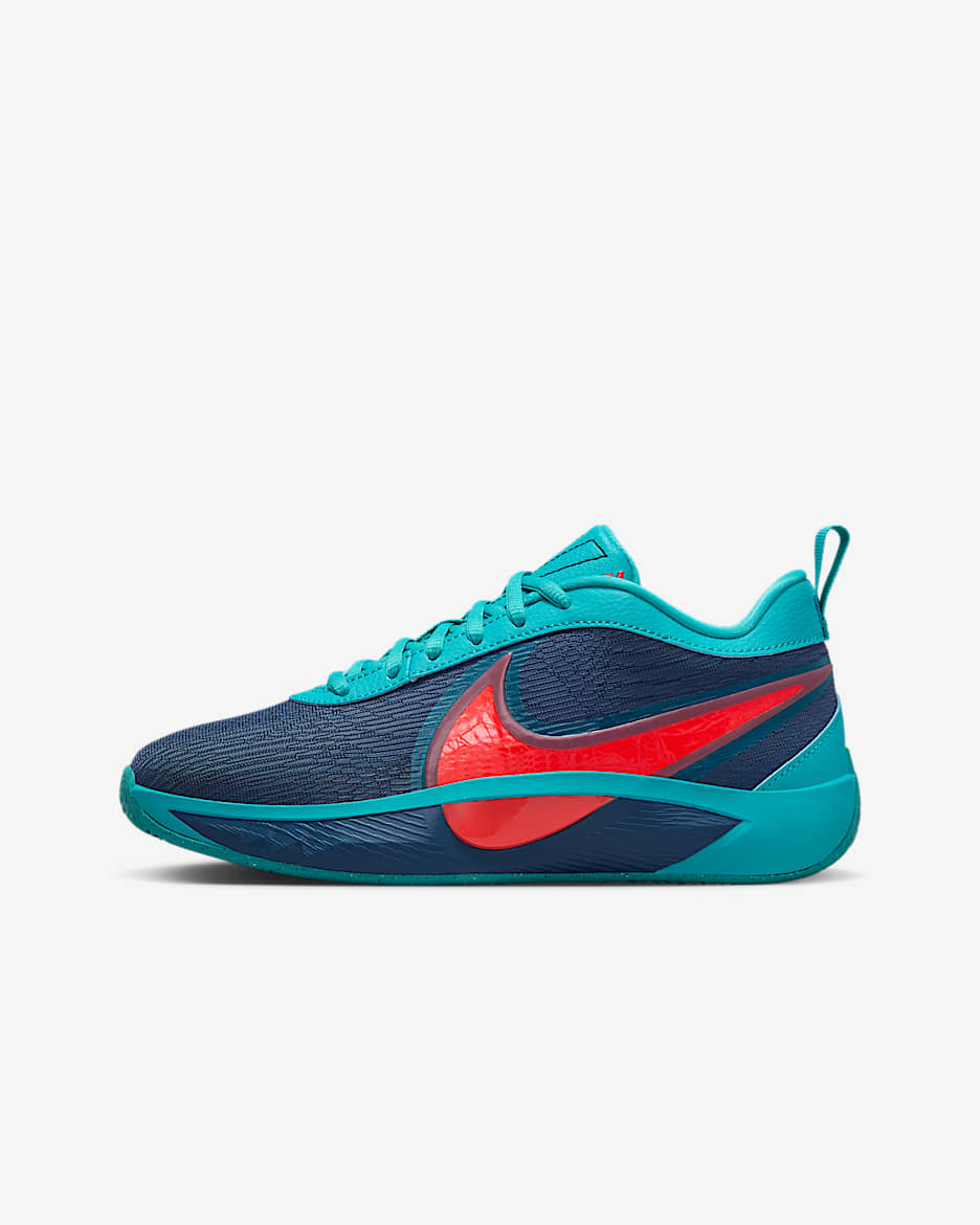Tenis de básquetbol para niños grandes Giannis Freak 6 - Cactus empolvado/Carmesí brillante/Obsidiana