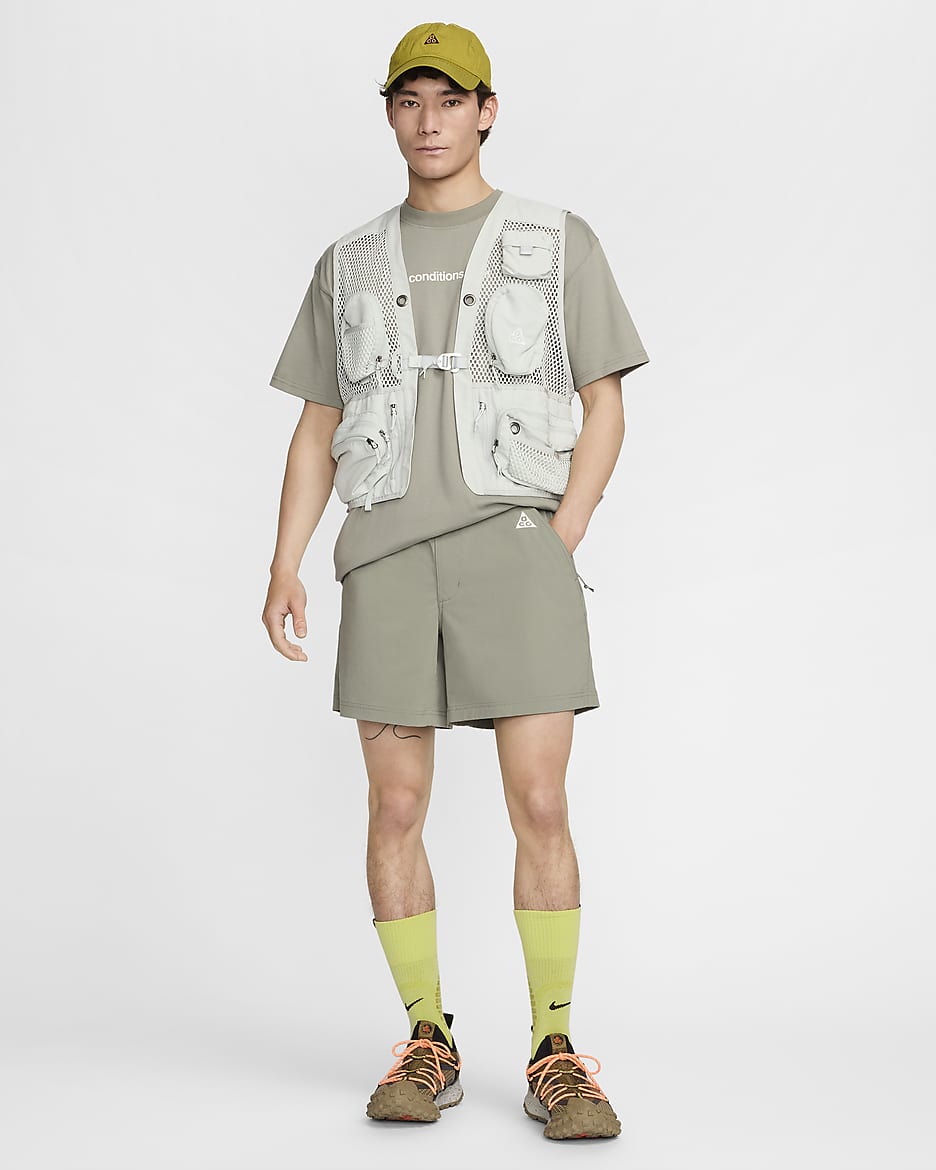 Nike ACG Men's Hiking Shorts - Dark Stucco/Summit White