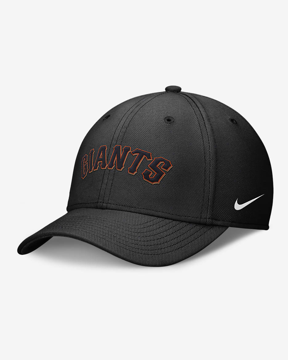 San Francisco Giants Primetime Swoosh Men's Nike Dri-FIT MLB Hat - Black