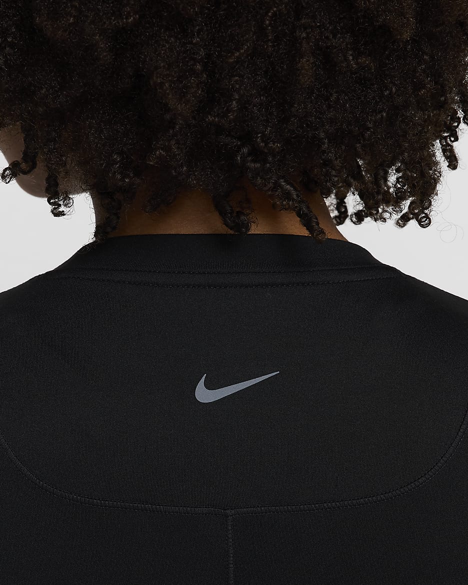 Haut sans manches coupe slim Dri-FIT Nike (M) One pour femme (maternité) - Noir