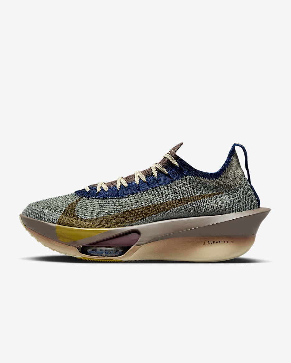 Scarpa da gara su strada Nike Alphafly 3 Premium – Uomo - Light Army/Ironstone/Light Khaki/Desert Moss