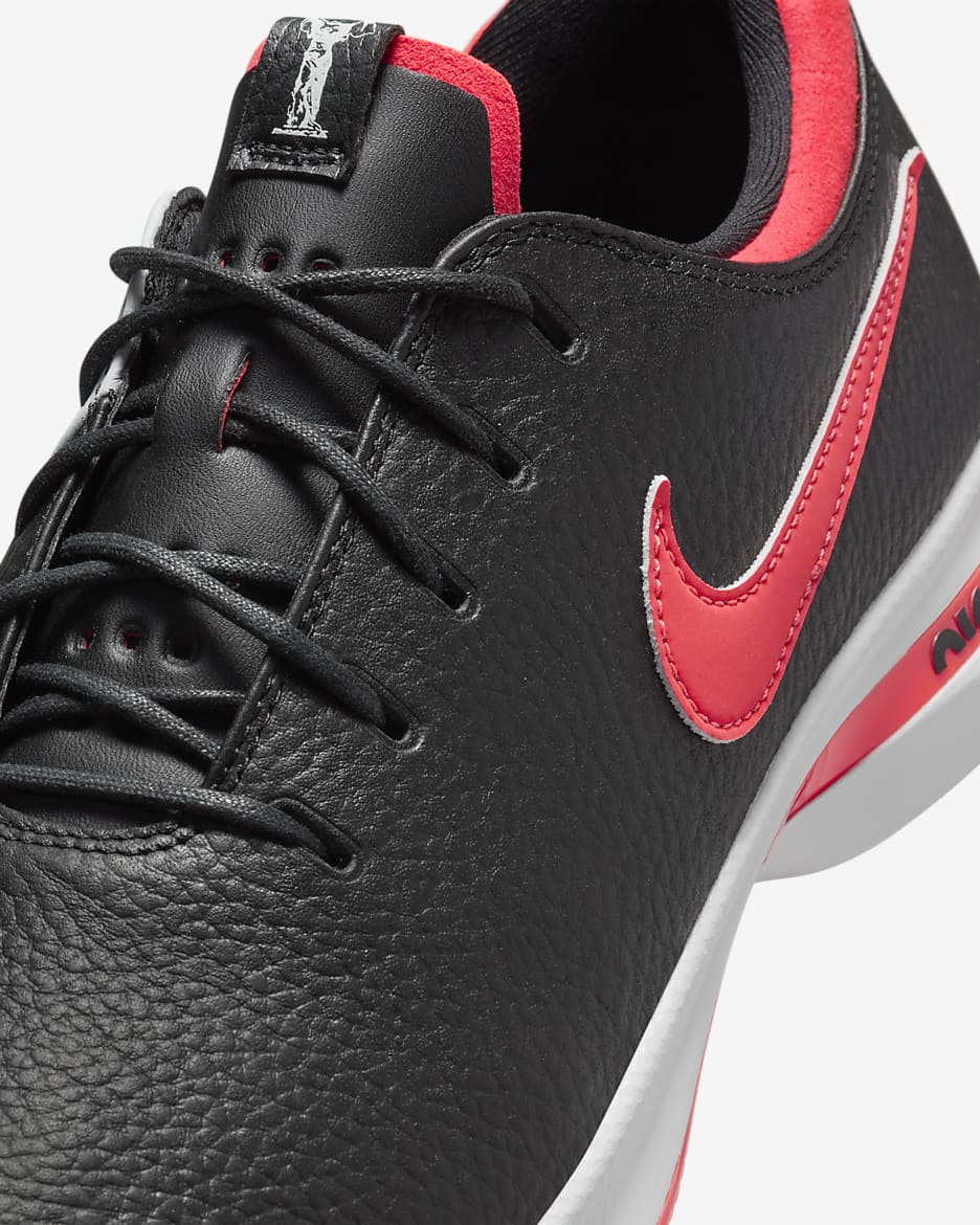 Nike Air Zoom Victory Tour 3 Men's Golf Shoes - Black/Pure Platinum/Bright Crimson