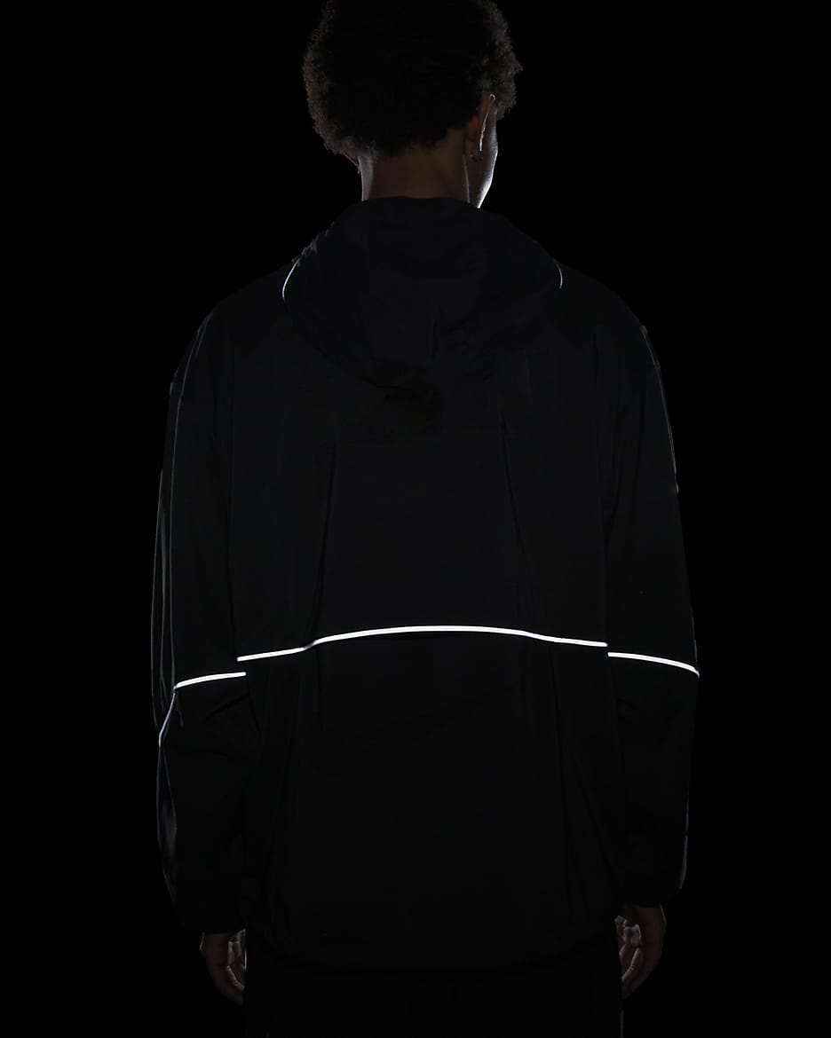 Nike x Patta Running Team Men's Full-Zip Jacket - Black