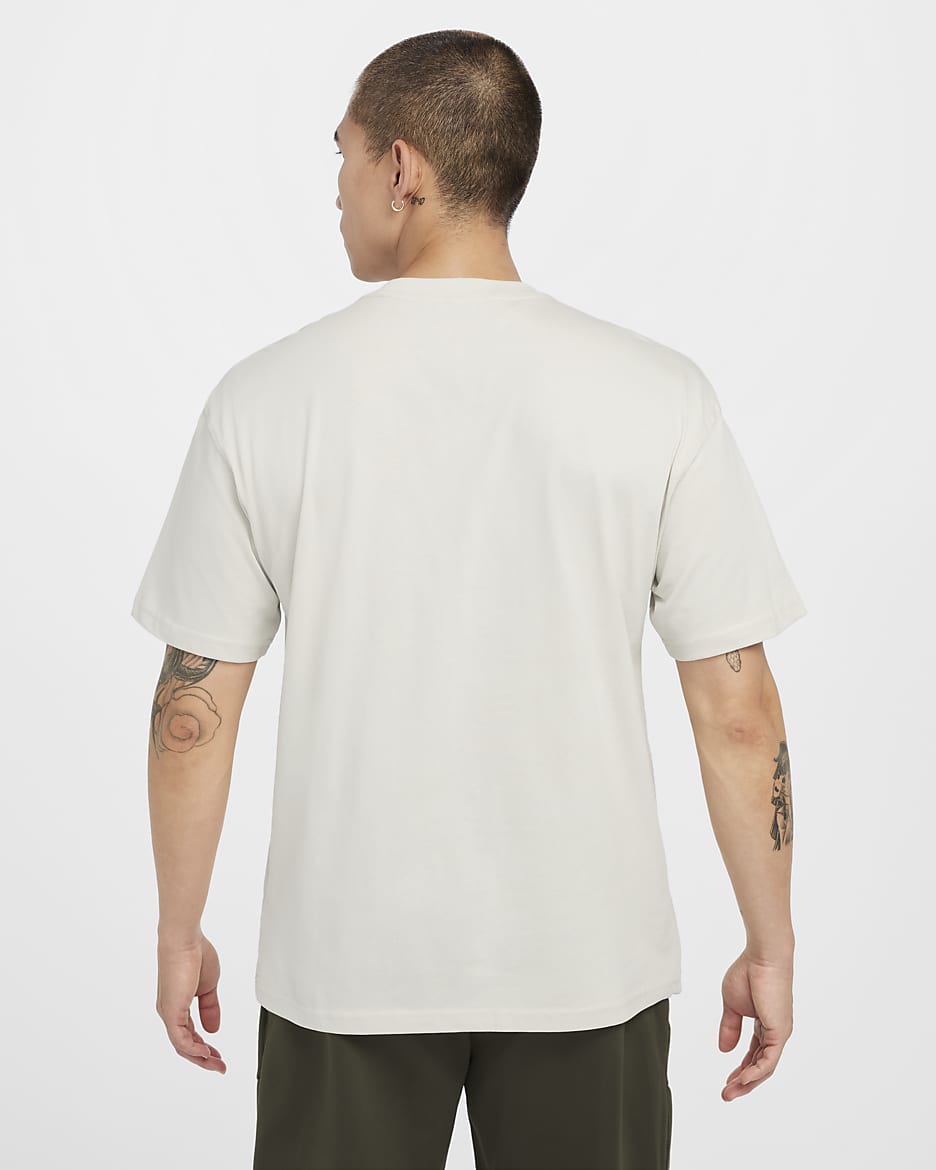 Nike Max90 Men's Golf T-Shirt - Light Bone