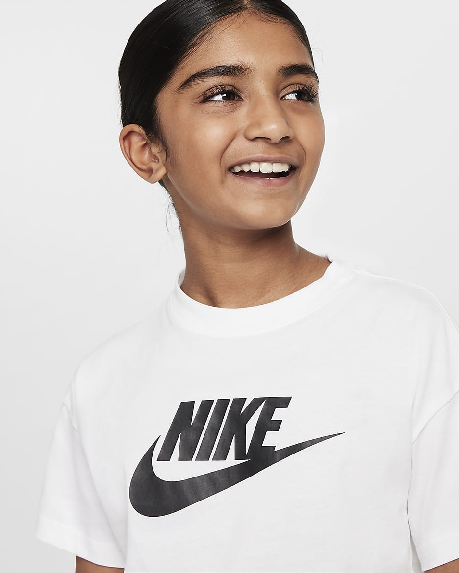 Nike Sportswear T-Shirt für ältere Kinder (Mädchen) - Weiß