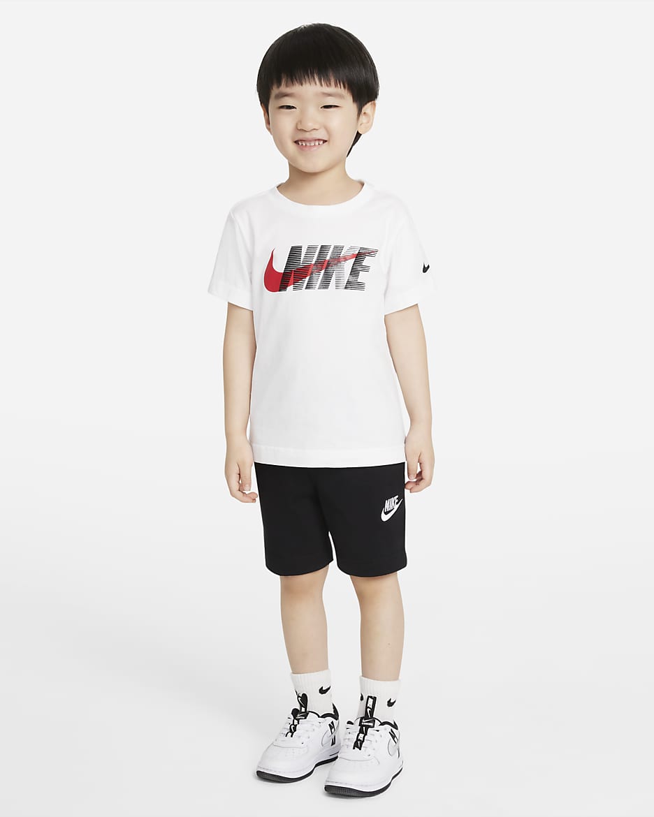 Nike Sportswear Club Toddler Shorts - Black