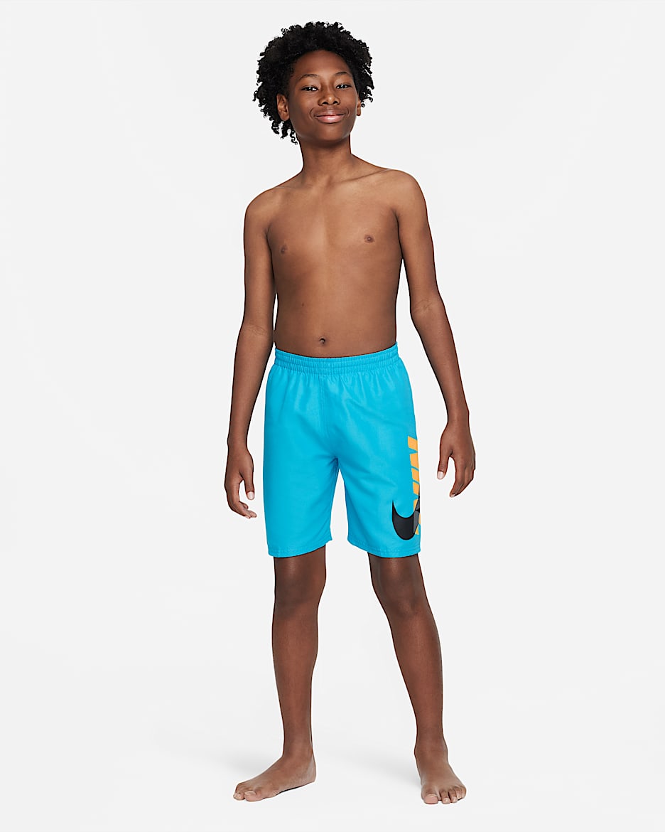 Nike Big Kids' (Boys') 7" Volley Shorts - Blue Lightning