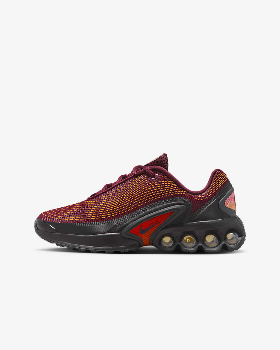 Nike Air Max Dn Older Kids' Shoes - Dark Team Red/Black/Anthracite/Black