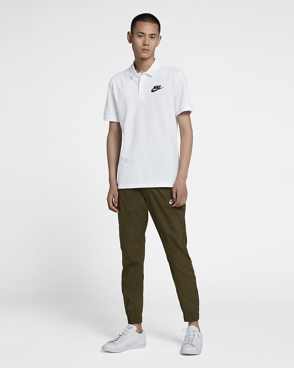 Nike Sportswear Men's Polo - White/Black